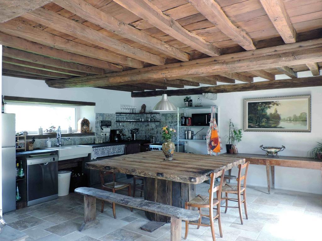 Domaine Lvd Avec Spa, Bois Et Riviere Privee La Bloutiere Exteriör bild
