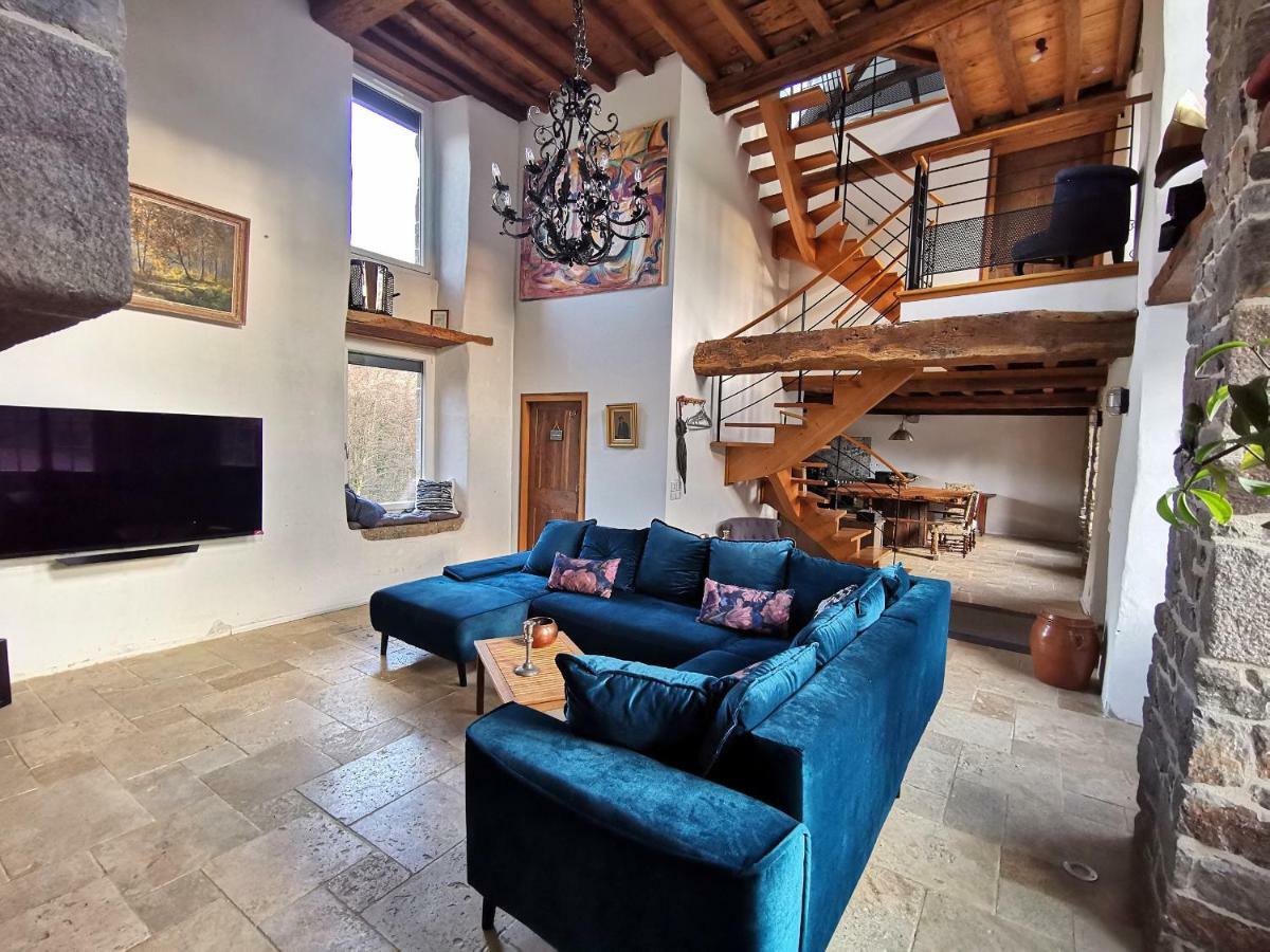 Domaine Lvd Avec Spa, Bois Et Riviere Privee La Bloutiere Exteriör bild
