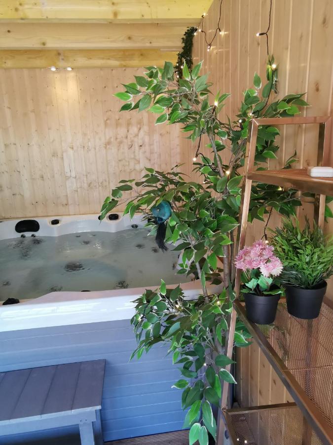 Domaine Lvd Avec Spa, Bois Et Riviere Privee La Bloutiere Exteriör bild