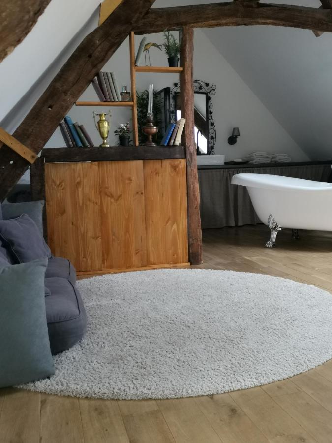 Domaine Lvd Avec Spa, Bois Et Riviere Privee La Bloutiere Exteriör bild