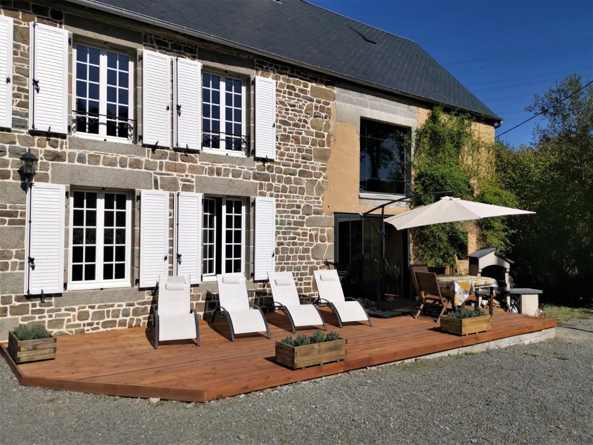 Domaine Lvd Avec Spa, Bois Et Riviere Privee La Bloutiere Exteriör bild